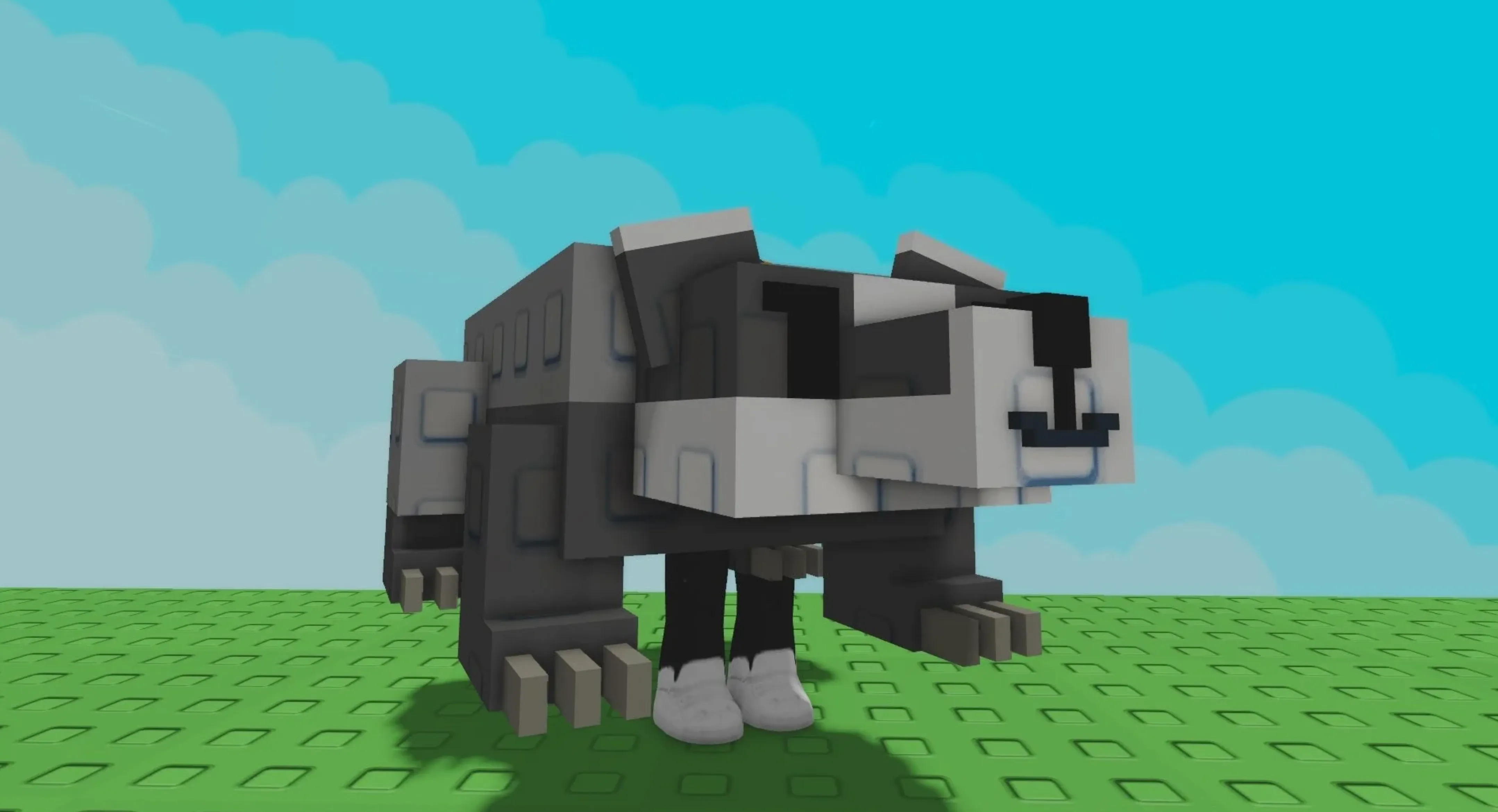 Giant Badger grow a garden